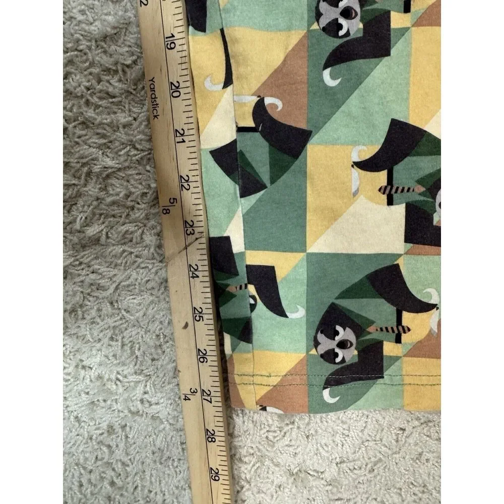 Disney Parks Flash Zootopia Pull On Cotton Pajama Pants Size M Drawstring Lounge - Picture 5 of 6